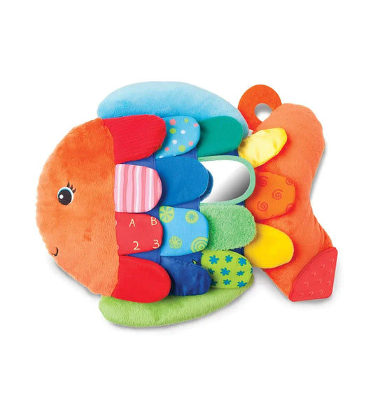 Flip fish baby toy
